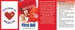 First Aid Pocket Pamphlet - #403773