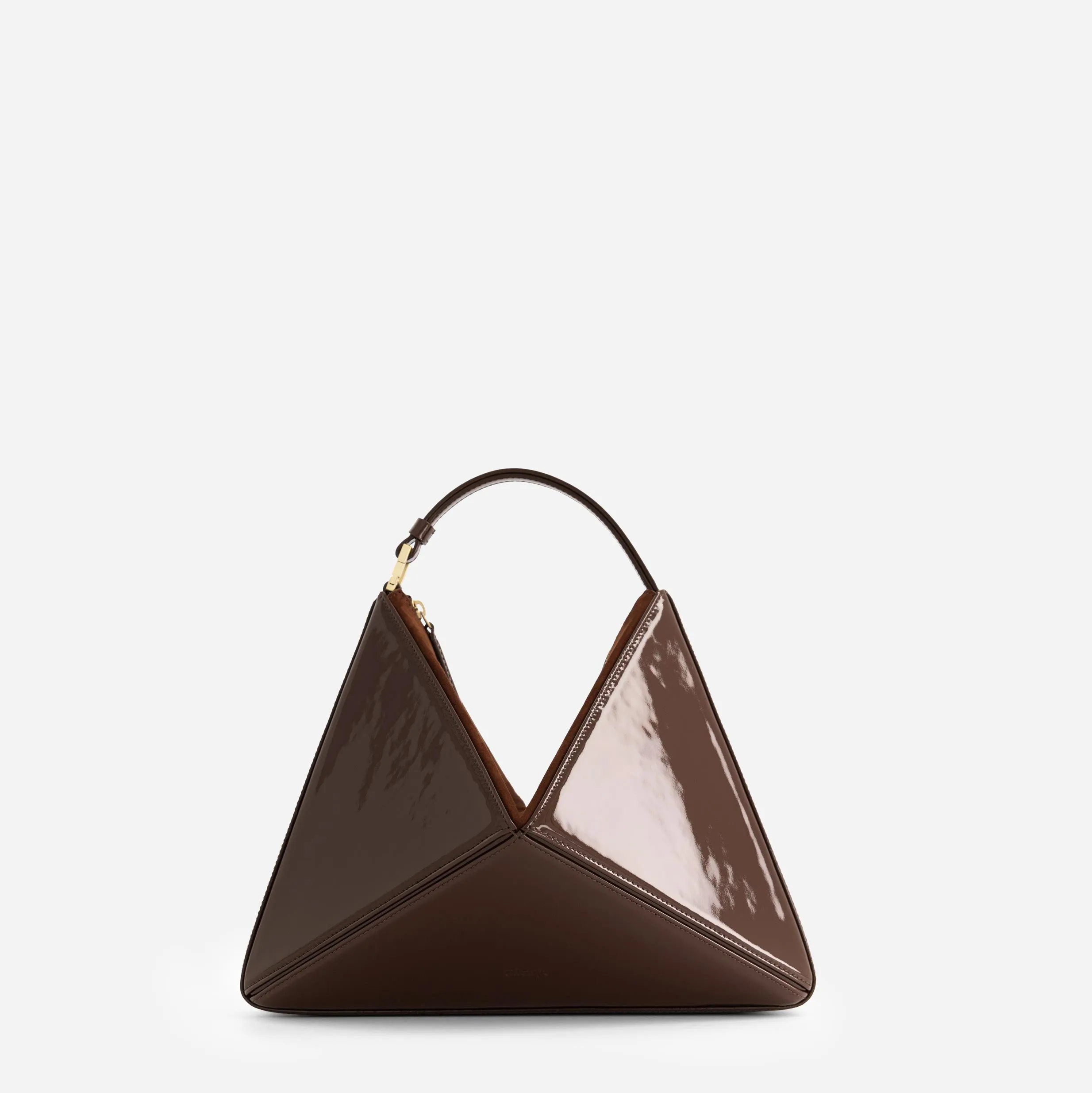 Flex Bag - Patent Brown
