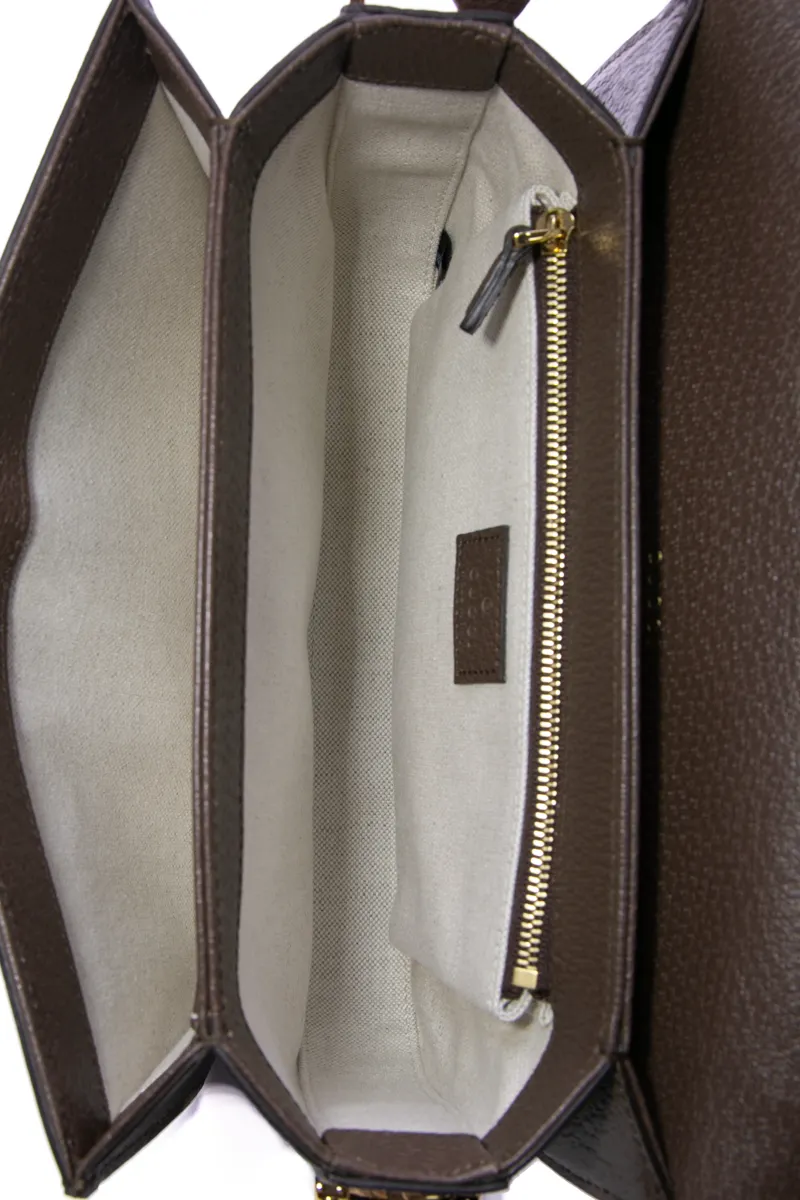 Floral 1955 Horsebit Shoulder Bag