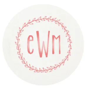 Foil Stamped Coasters - M103