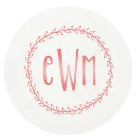 Foil Stamped Coasters - M103