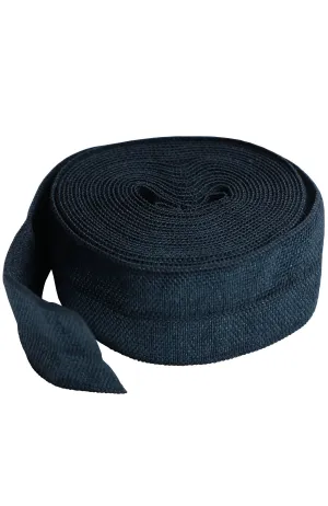 Fold-over Elastic Navy