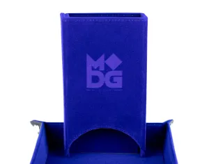 Fold Up Dice Tower - Blue