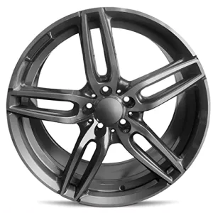 For 2017-2020 Mercedes-Benz E300 E400 E43 19 Inch Gunmetal Machine Face Aluminum Rim - OE Direct Replacement - Road Ready Car Wheel