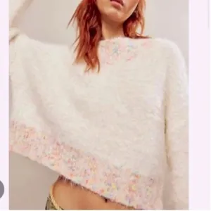 Free People Stardust pullover gardenia Size Medium