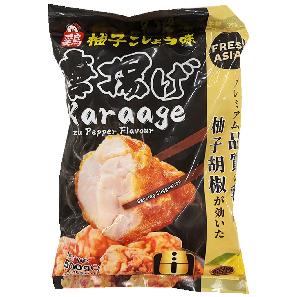 Freshasia Karaage Yuzu Pepper 500g ~ 香源唐揚炸雞柚子胡椒 500g