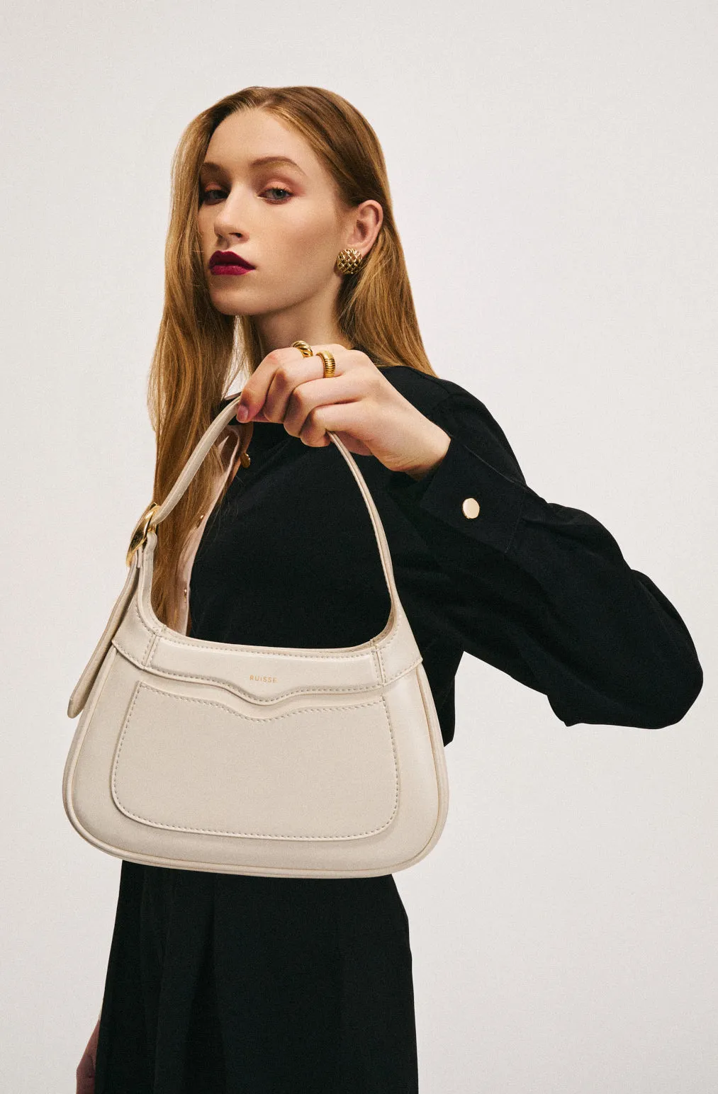 Freya Shoulder Bag - Ivory