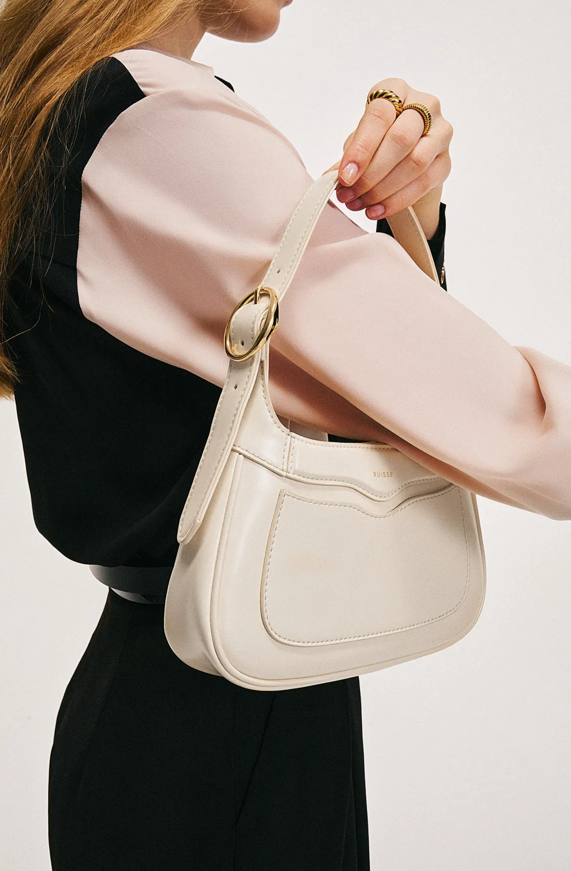 Freya Shoulder Bag - Ivory