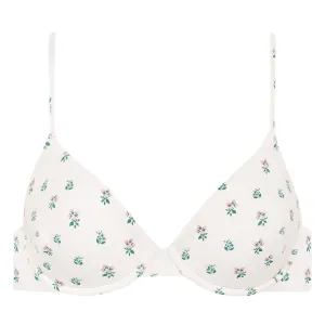 Fruity Floral Dainty Bikini Top