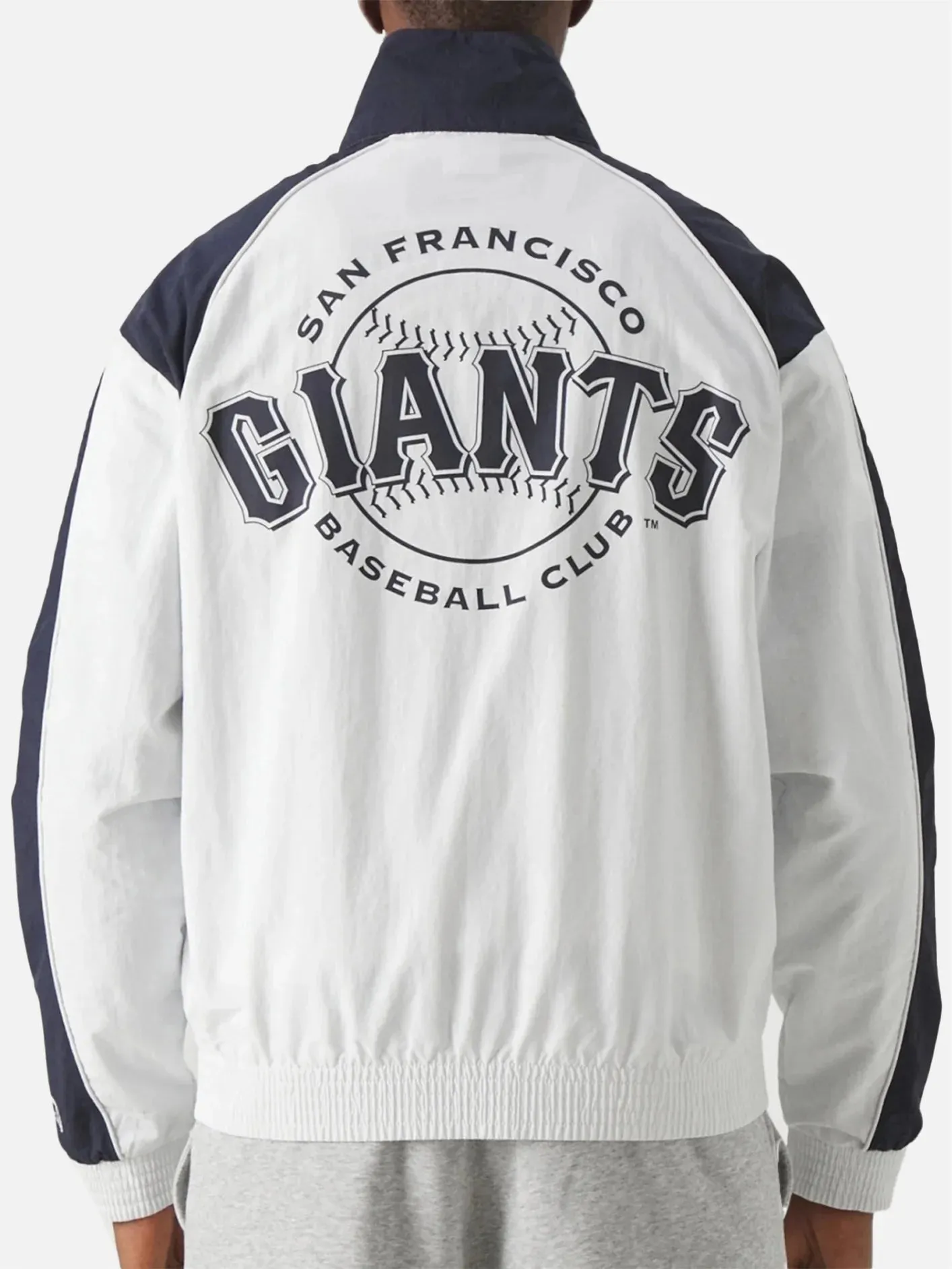 Full Zip Top - White
