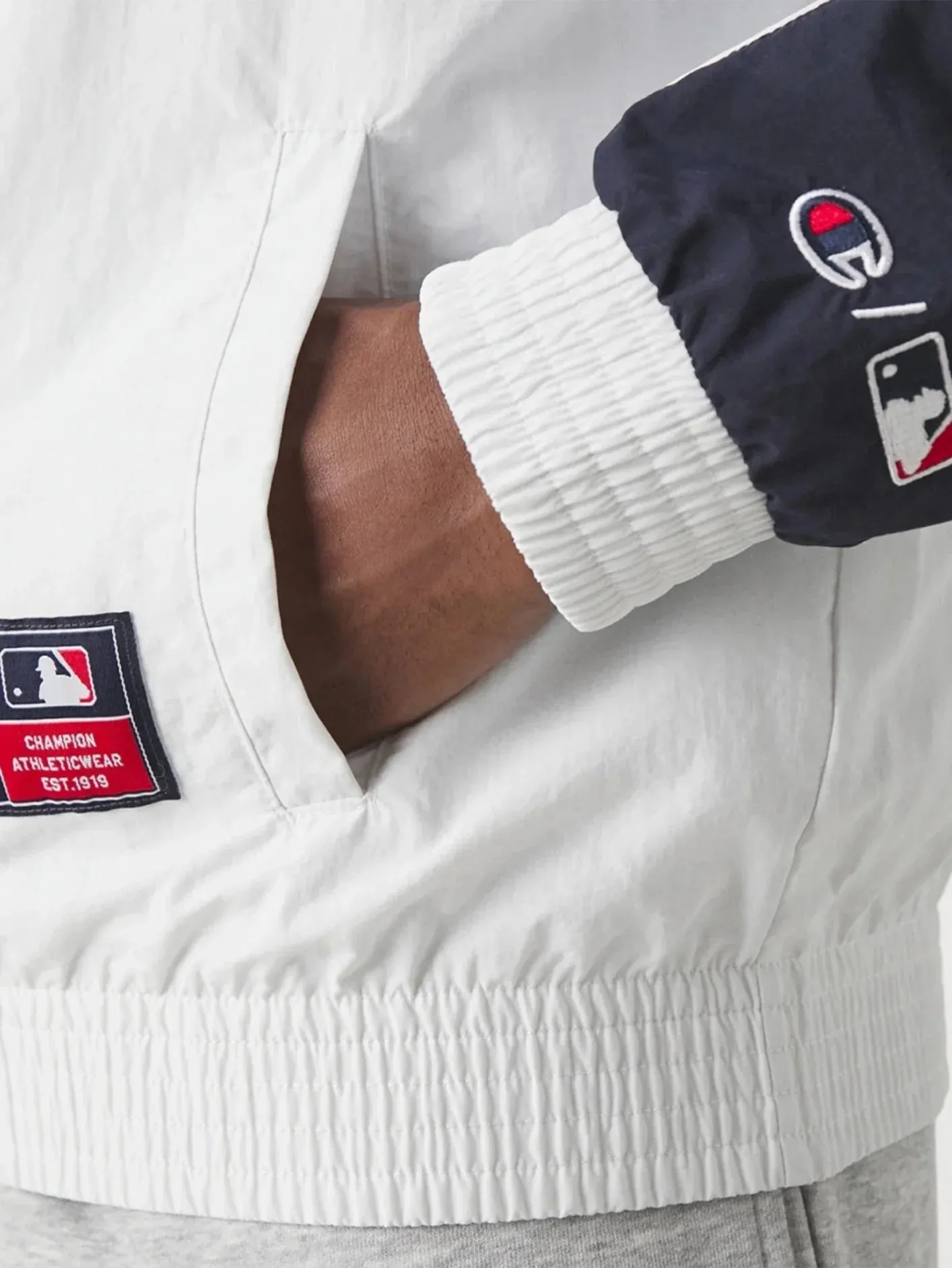 Full Zip Top - White
