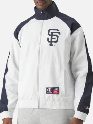 Full Zip Top - White