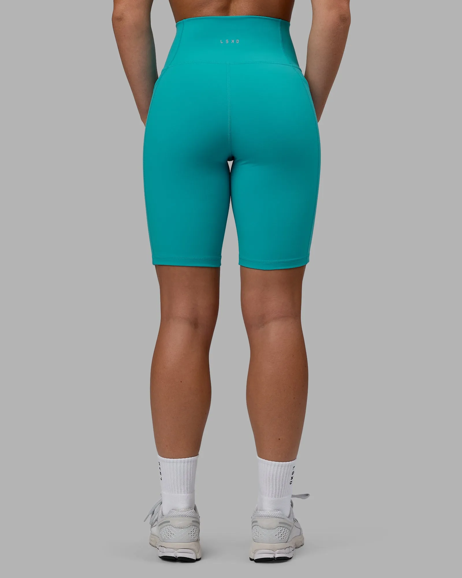 Fusion Bike Shorts with Pockets - Uplift Blue