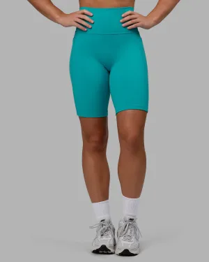 Fusion Bike Shorts with Pockets - Uplift Blue