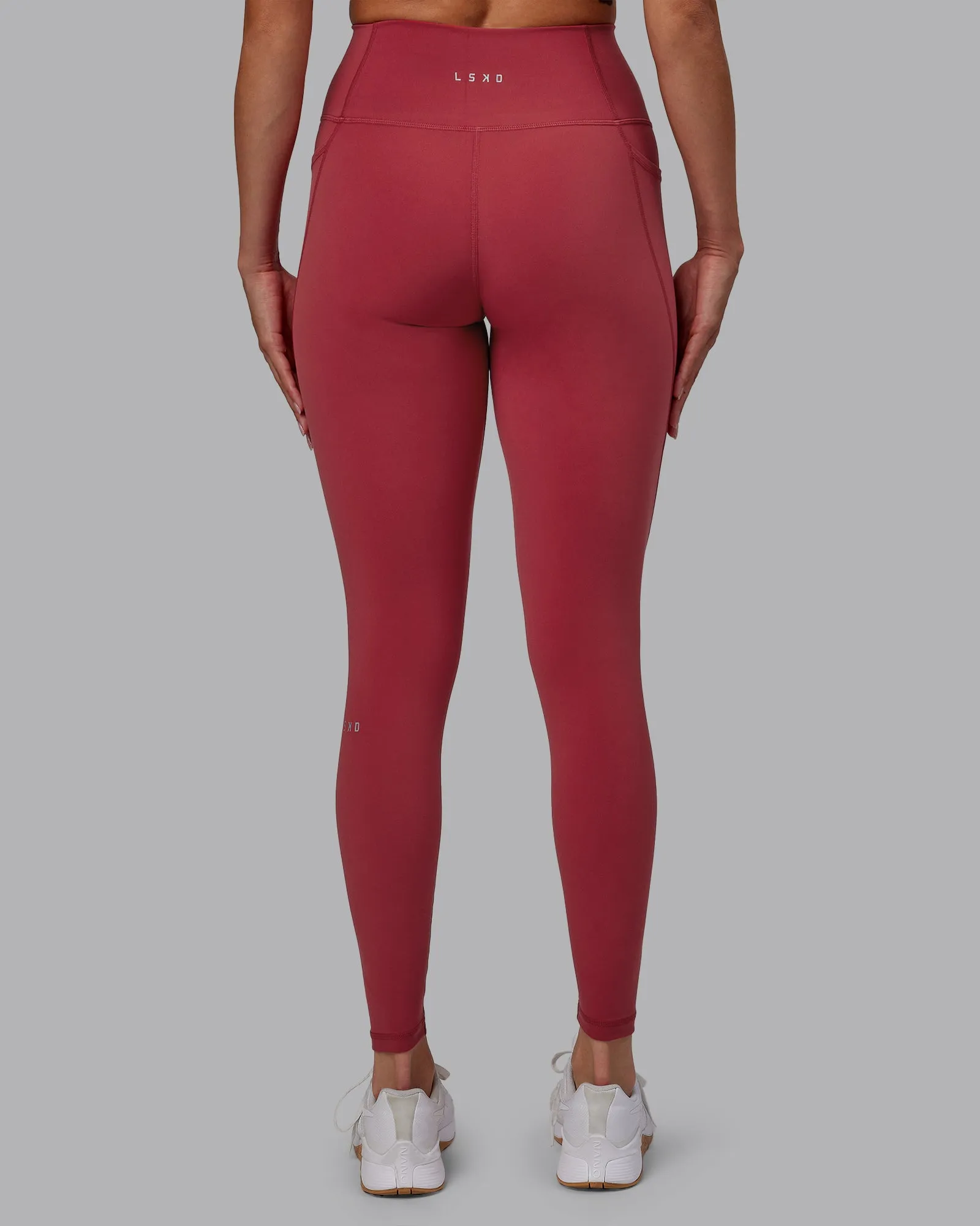 Fusion Full Length Tight with Pockets - Claret