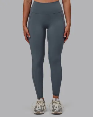 Fusion Full Length Tight with Pockets - Turbulence