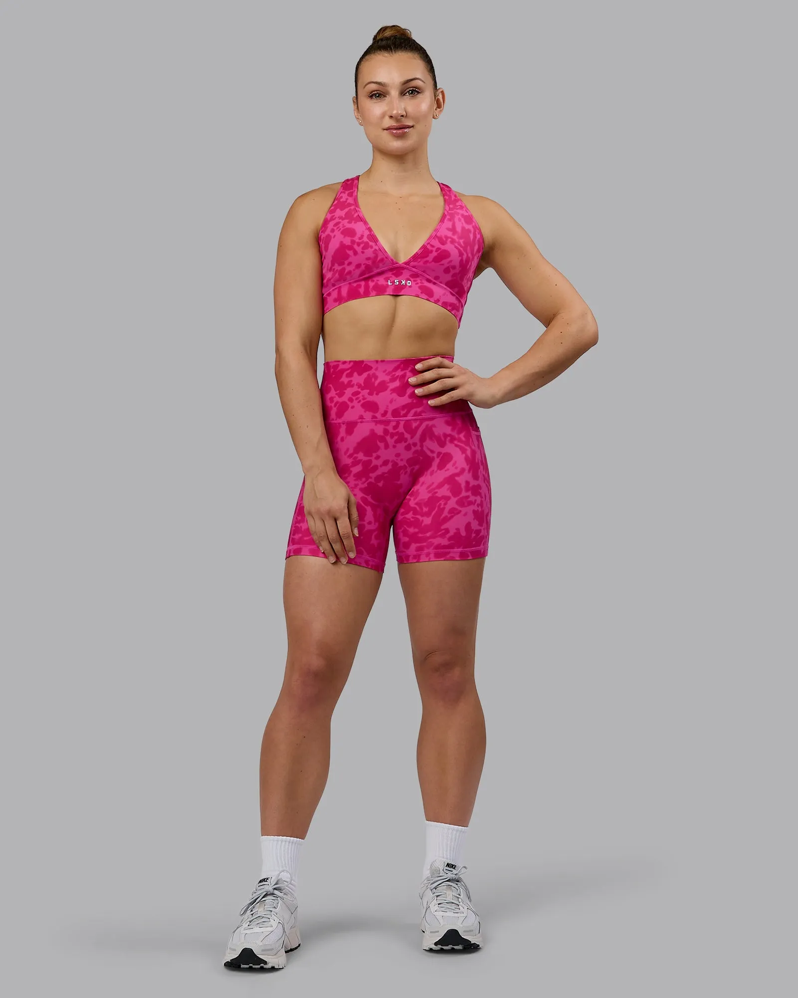 Fusion X-Short Tights - Strawberry-Lava Lamp