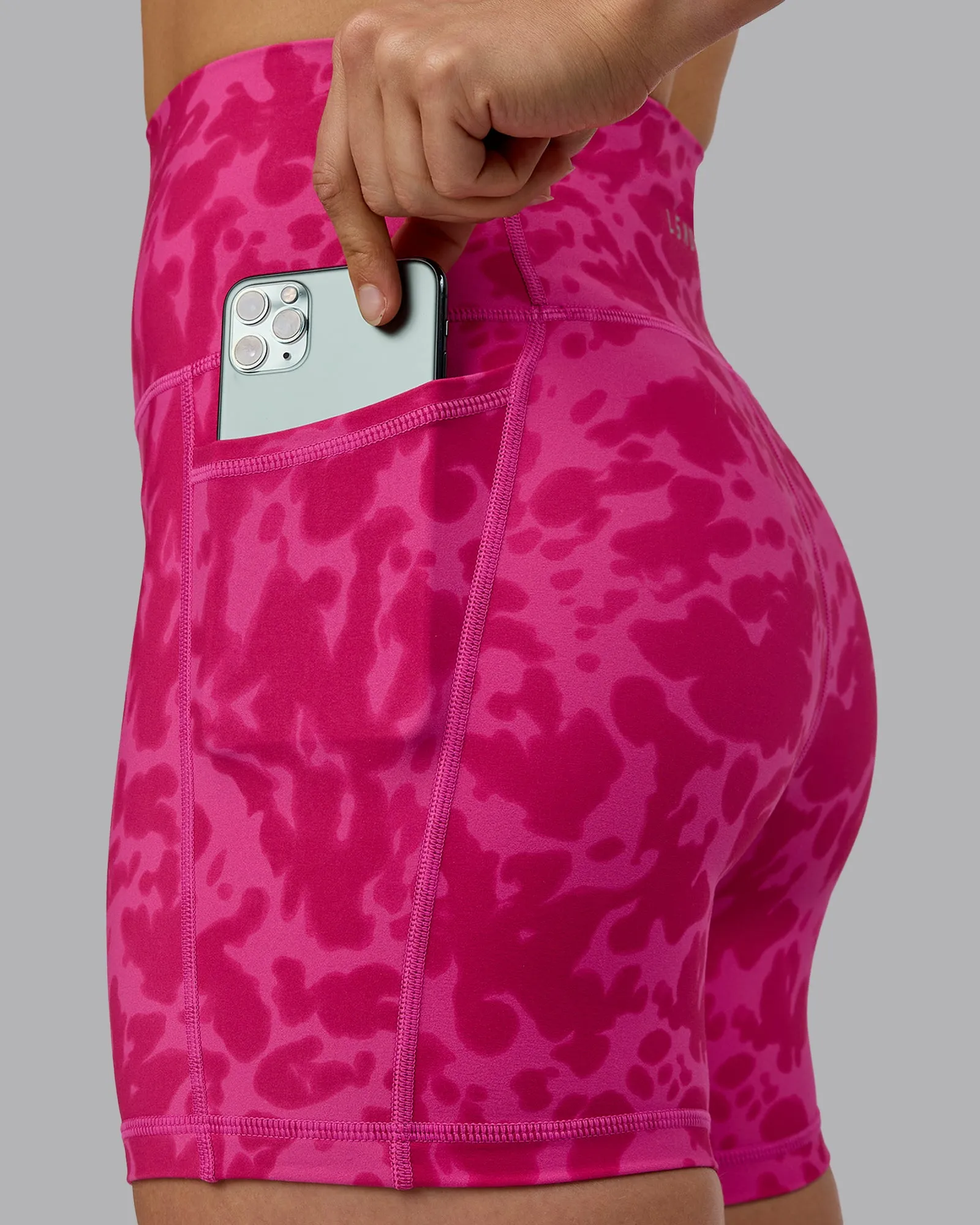 Fusion X-Short Tights - Strawberry-Lava Lamp