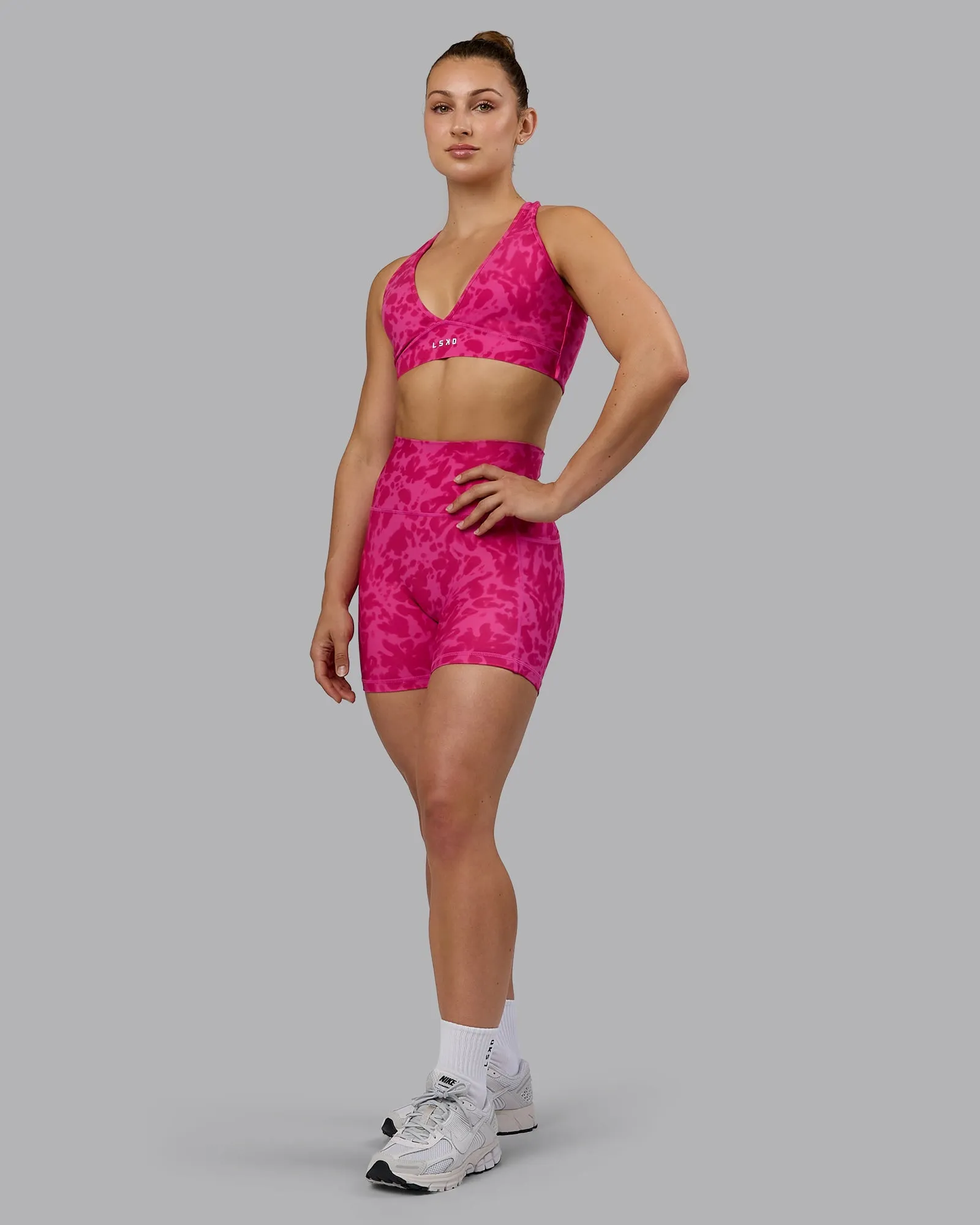 Fusion X-Short Tights - Strawberry-Lava Lamp