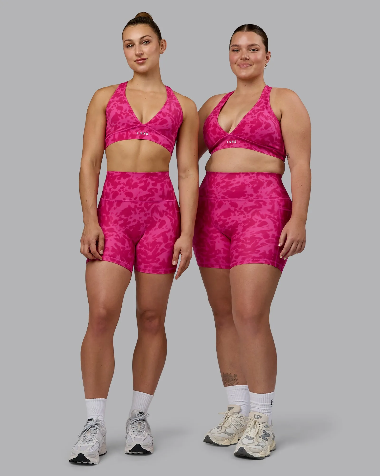 Fusion X-Short Tights - Strawberry-Lava Lamp