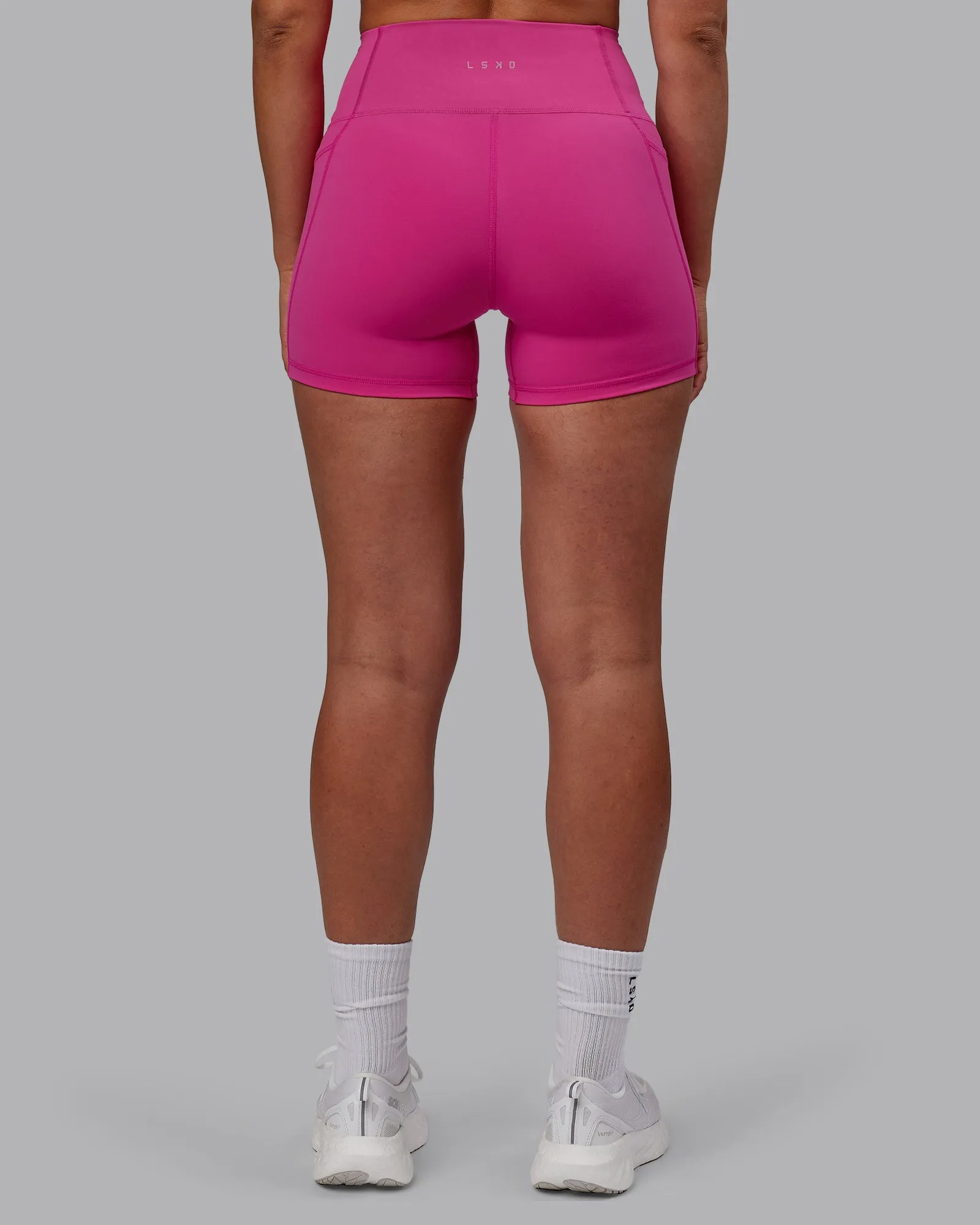 Fusion X-Short Tights with Pockets - Fuchsia Pink