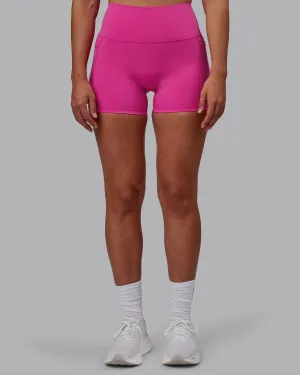 Fusion X-Short Tights with Pockets - Fuchsia Pink