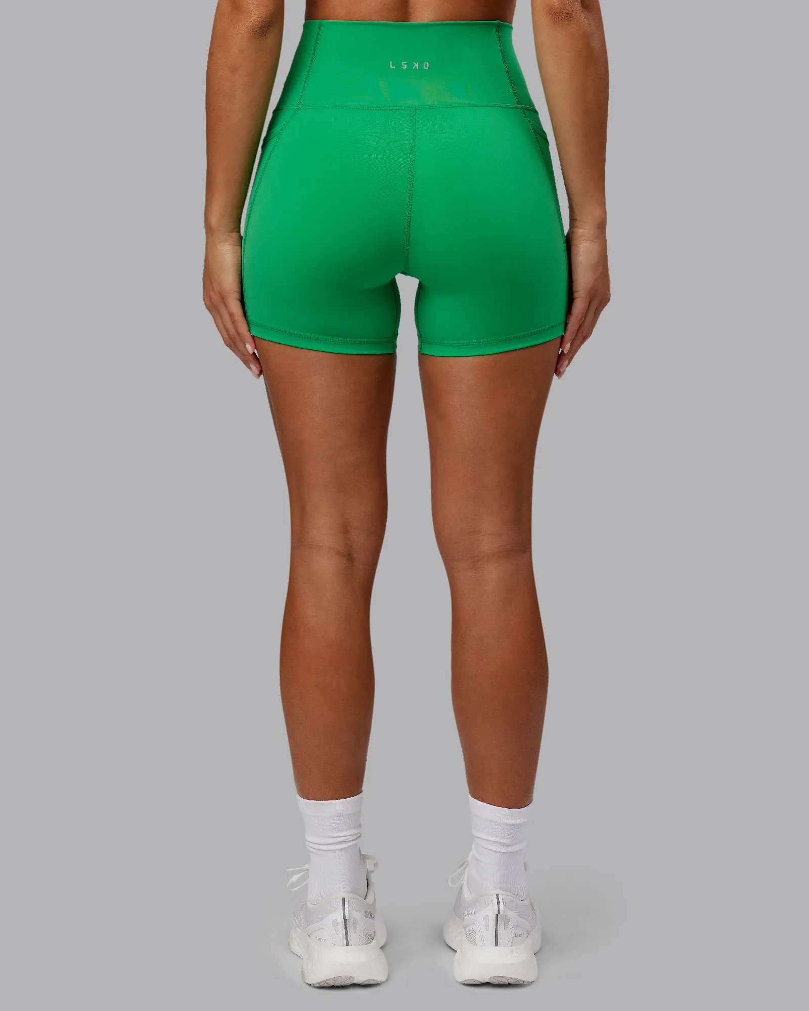 Fusion X-Short Tights with Pockets - Impact Green