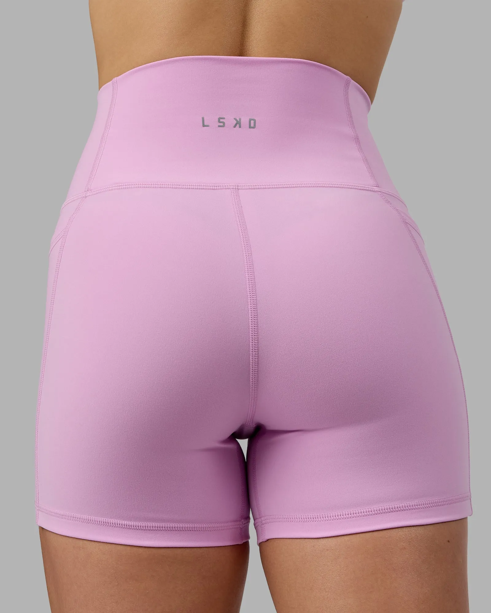 Fusion X-Short Tights with Pockets - Pastel Orchid