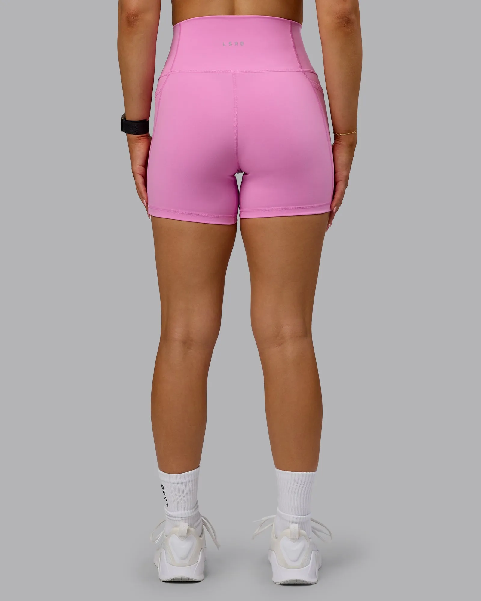 Fusion X-Short Tights with Pockets - Spark Pink