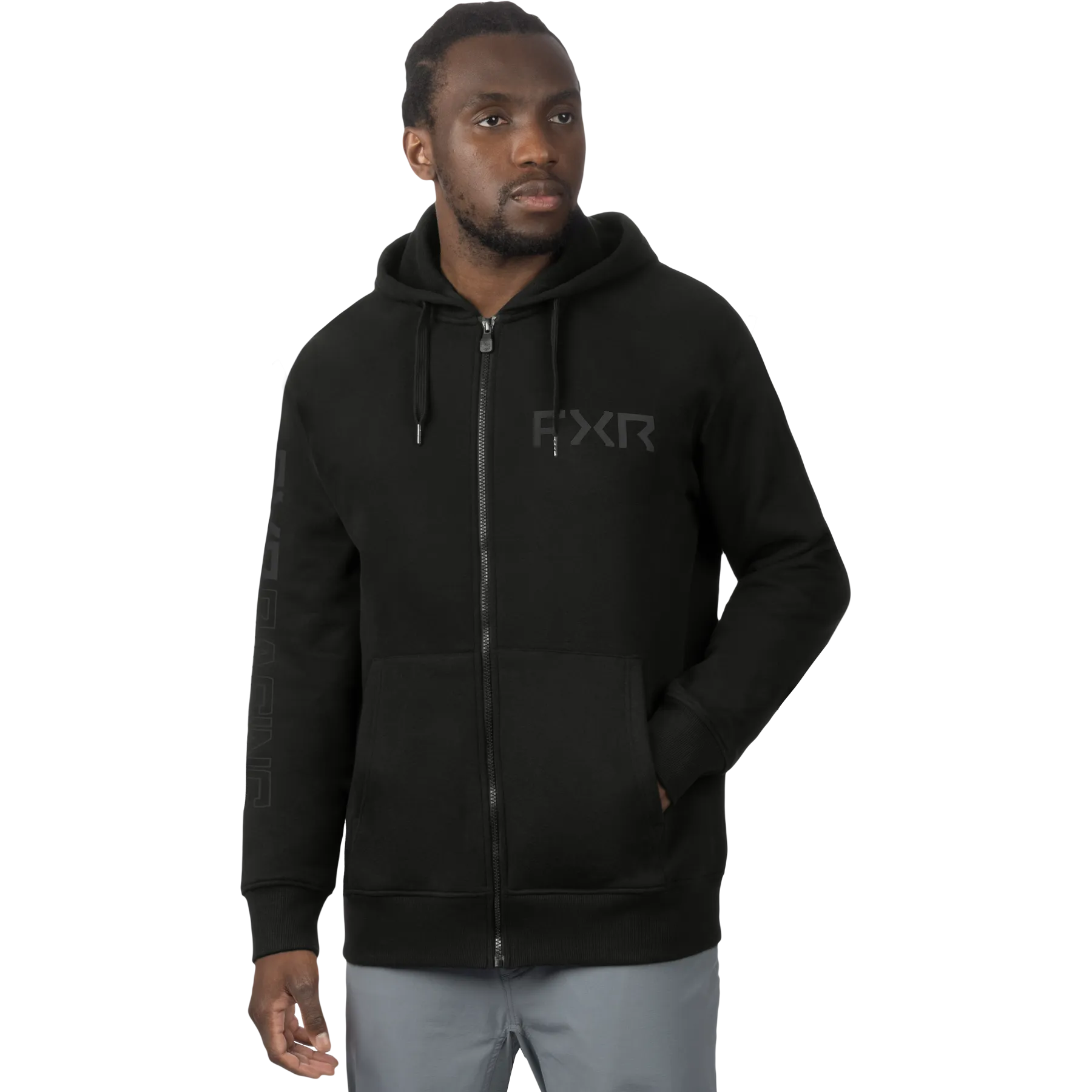 FXR Unisex Clutch Cotton Zip Hoodie