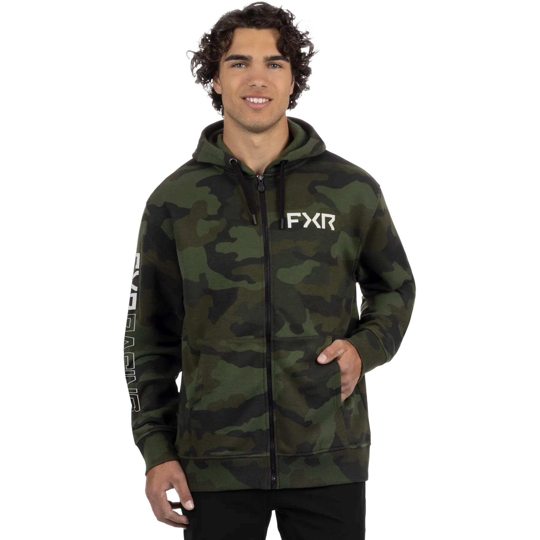 FXR Unisex Clutch Cotton Zip Hoodie