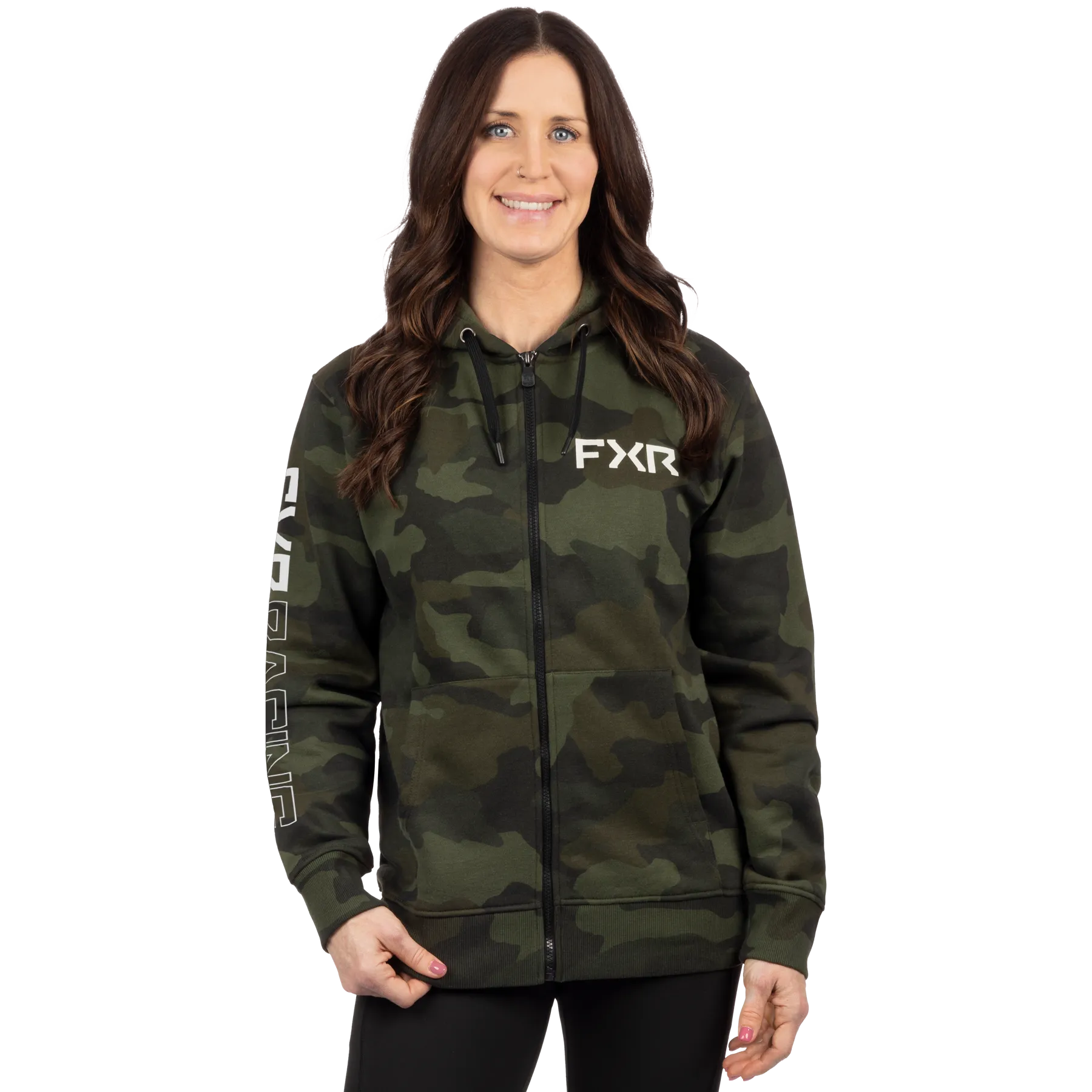 FXR Unisex Clutch Cotton Zip Hoodie