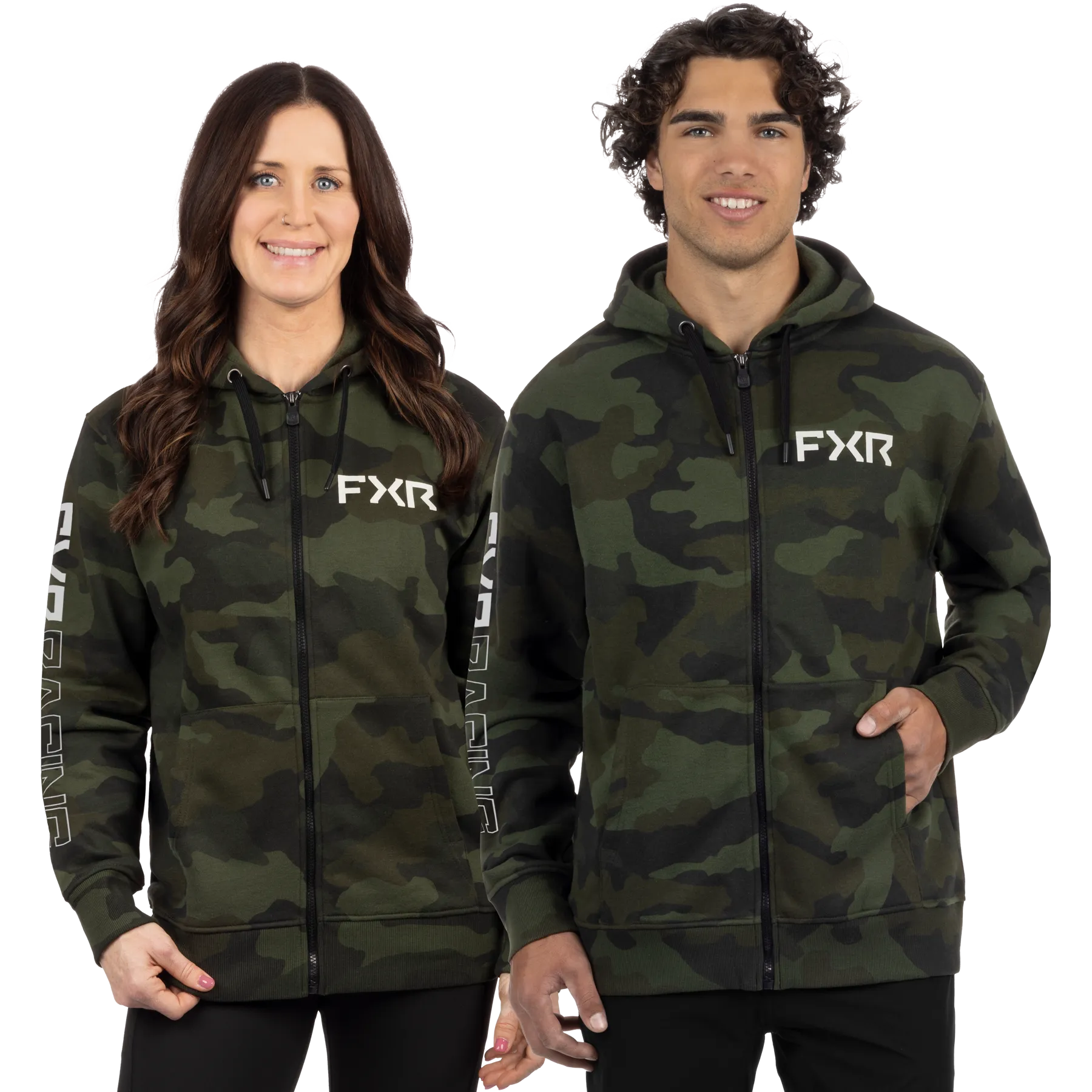 FXR Unisex Clutch Cotton Zip Hoodie