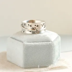 Galaxy Spinner Ring