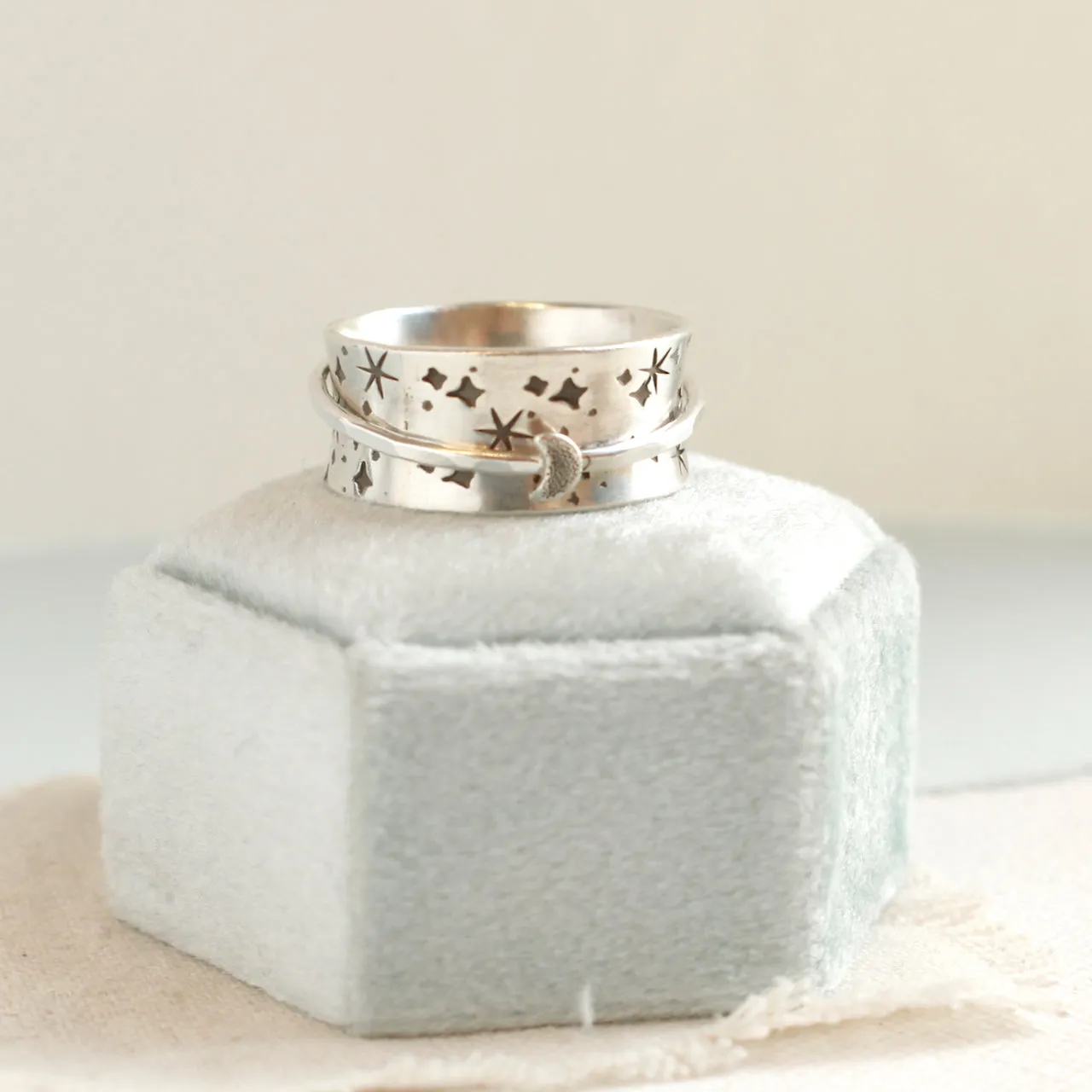 Galaxy Spinner Ring