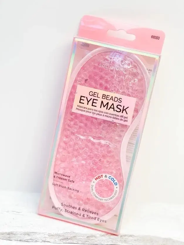Gel Beads Eye Mask -Pink