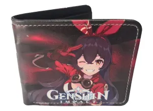 Genshin Impact Anime Wallet - Amber - Unisex - Premium PVC Leather