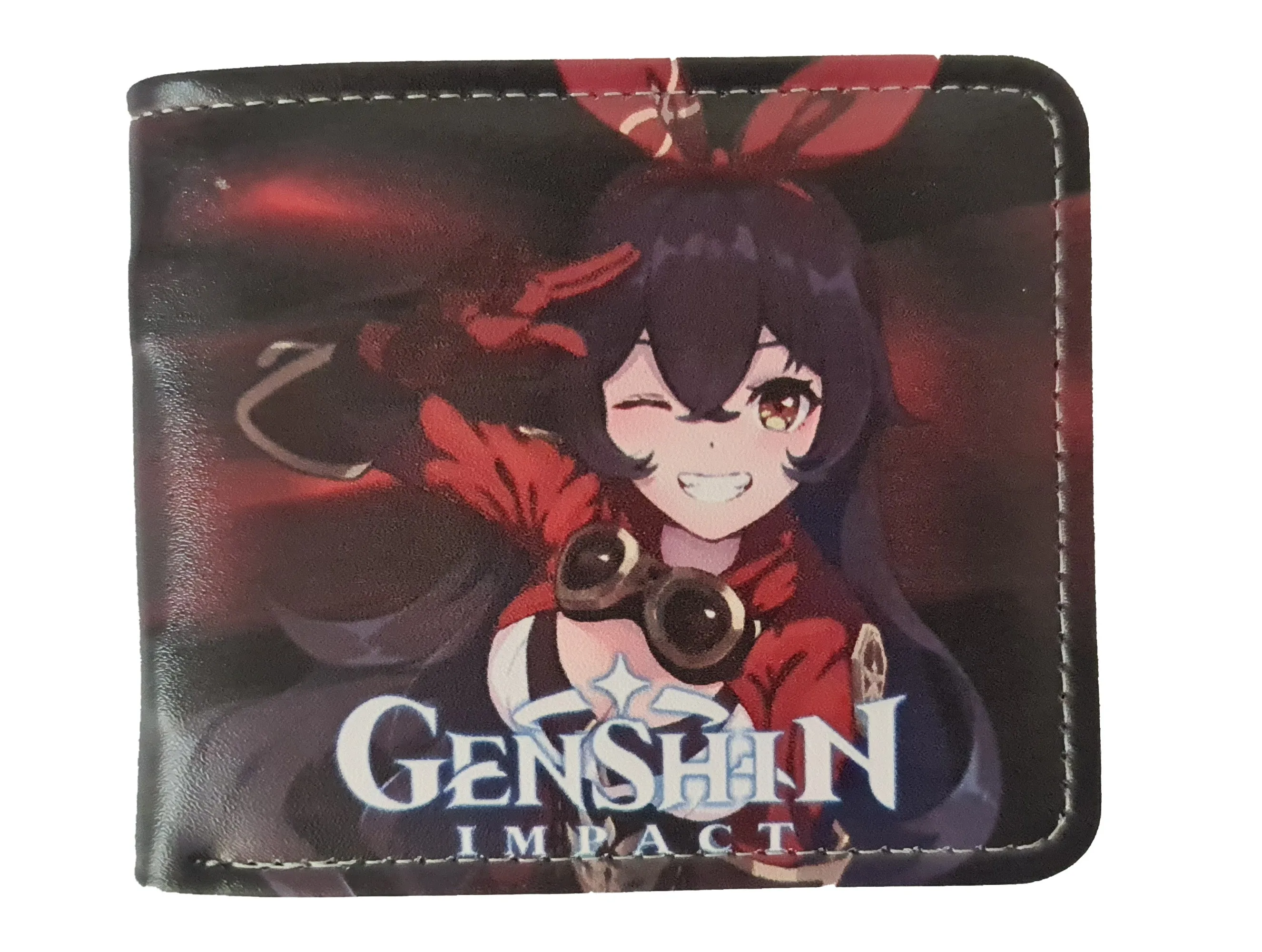 Genshin Impact Anime Wallet - Amber - Unisex - Premium PVC Leather