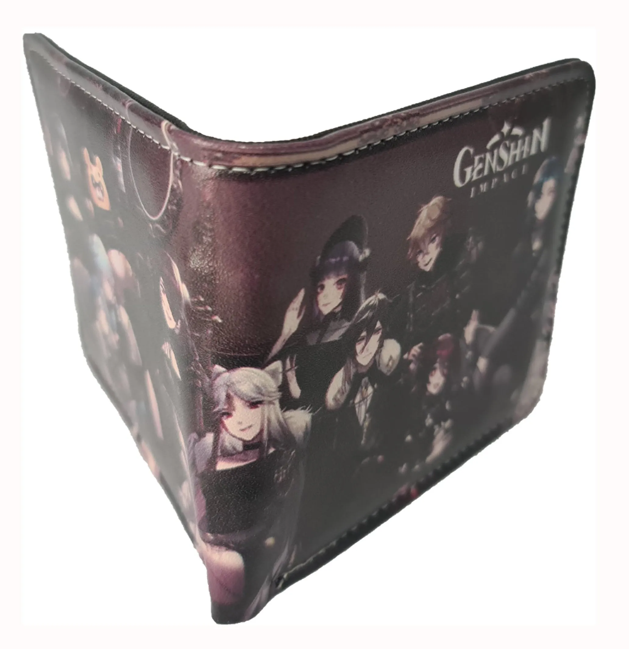 Genshin Impact Anime Wallet - Mix Characters - Unisex - Premium PVC Leather
