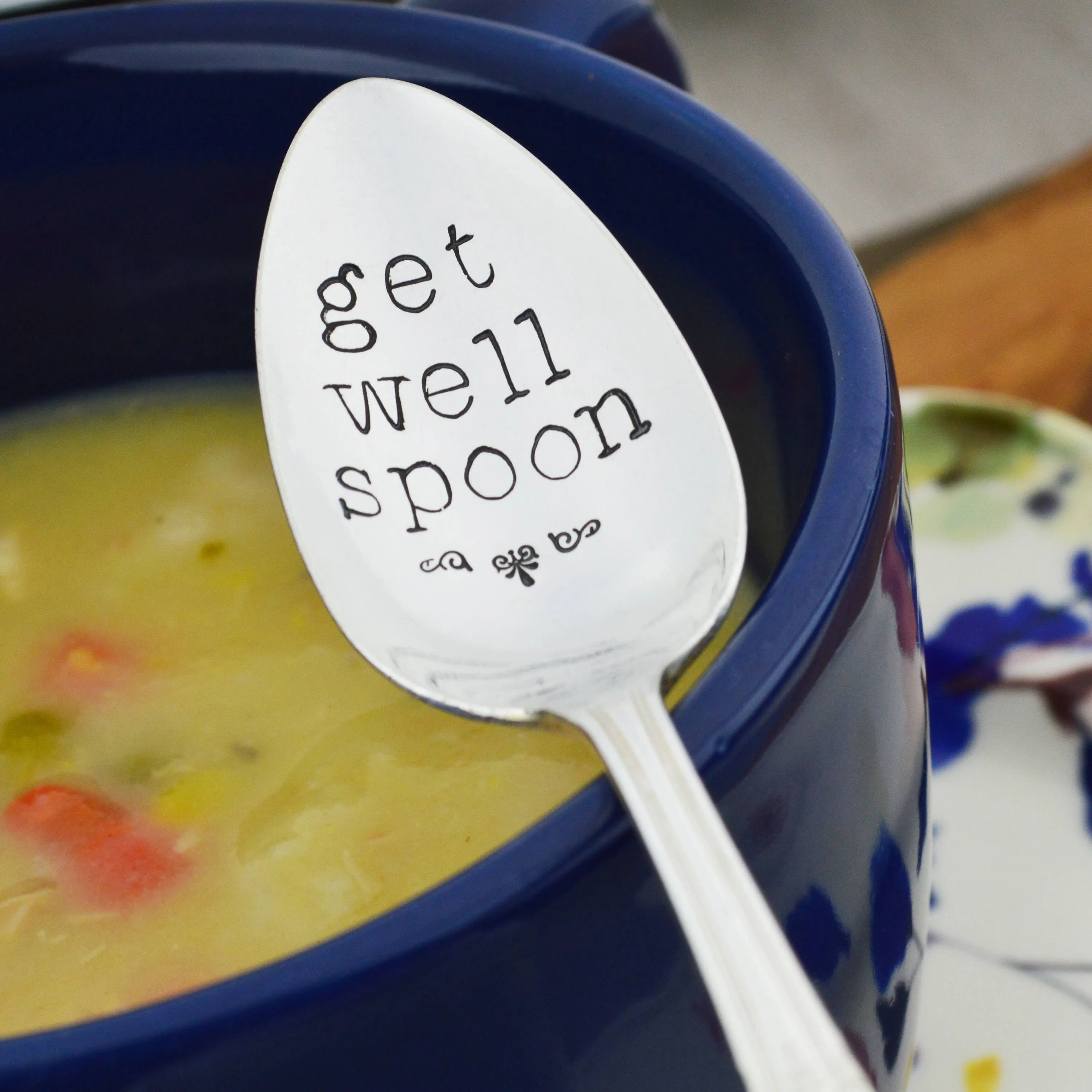 Get Well Spoon Vintage Spoon