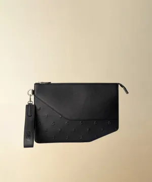 GFJ Golf Men's Glam Embo Clutch - Black