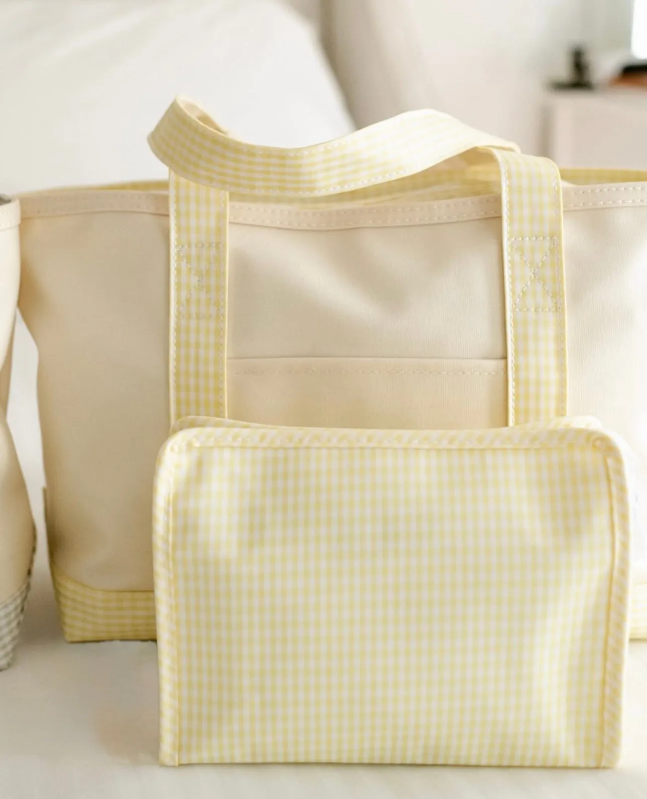 Gingham Market Yellow Bundle