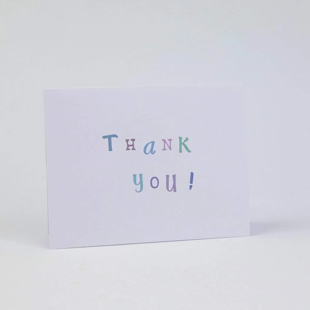 Girl Be Brave Thank You Card