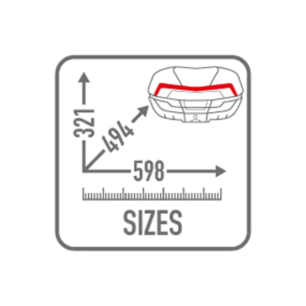 Givi V58NT Maxia 5 Monokey Top Case