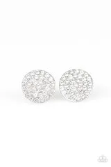 Greatest Of All Time - White Earrings