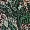 Green And Black Printed 2 in 1 Midi Dress