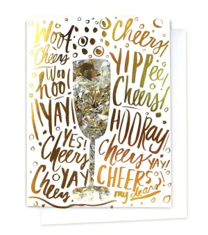 Greeting Card - Celebration Confetti Filled