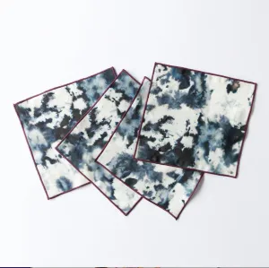 Grey Marble Cocktail Napkins