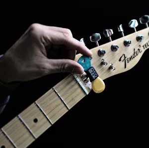 Guitar Pick Holder Rombo Set (2 Guitar Pick Holders)