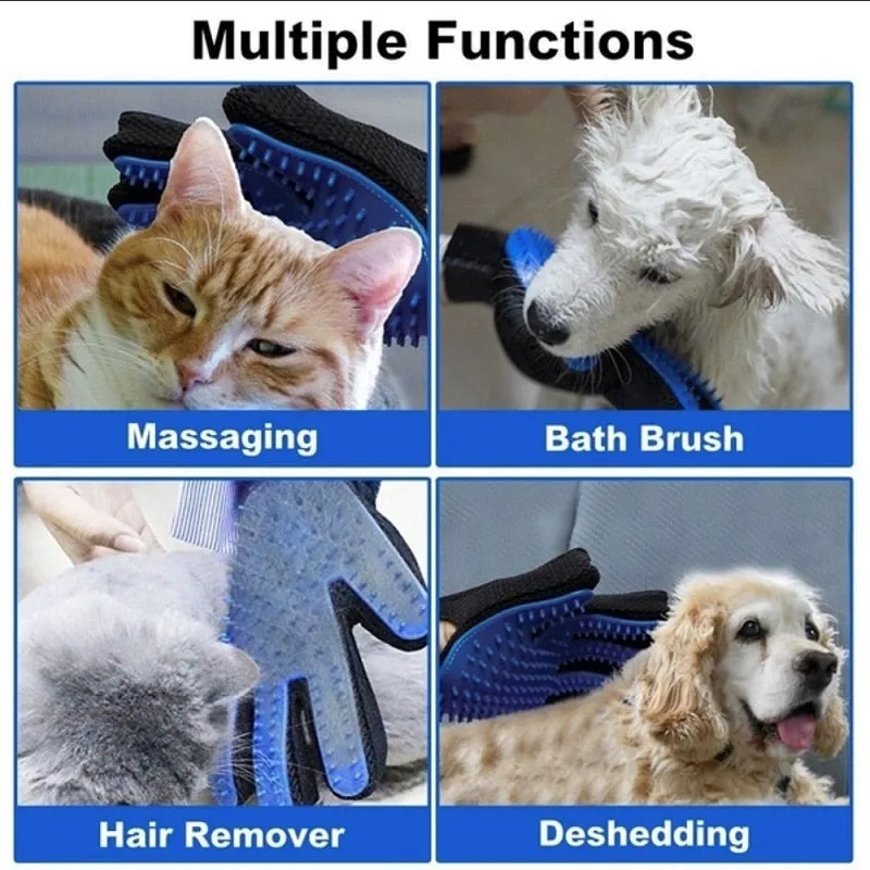 Hair De-Shedding Grooming Glove